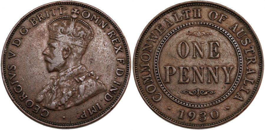 1930 Penny Key Date