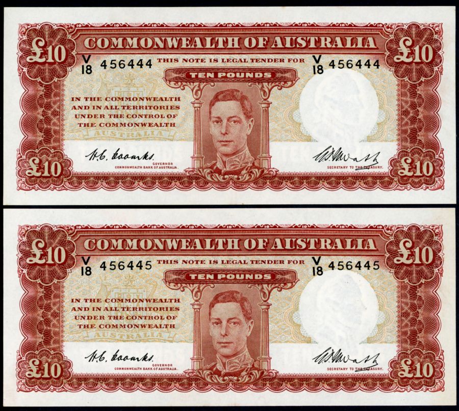 10 Pd 1949 (R 60) Pair